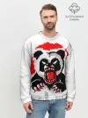 Мужской свитшот базовый / Злая Кровавая Панда