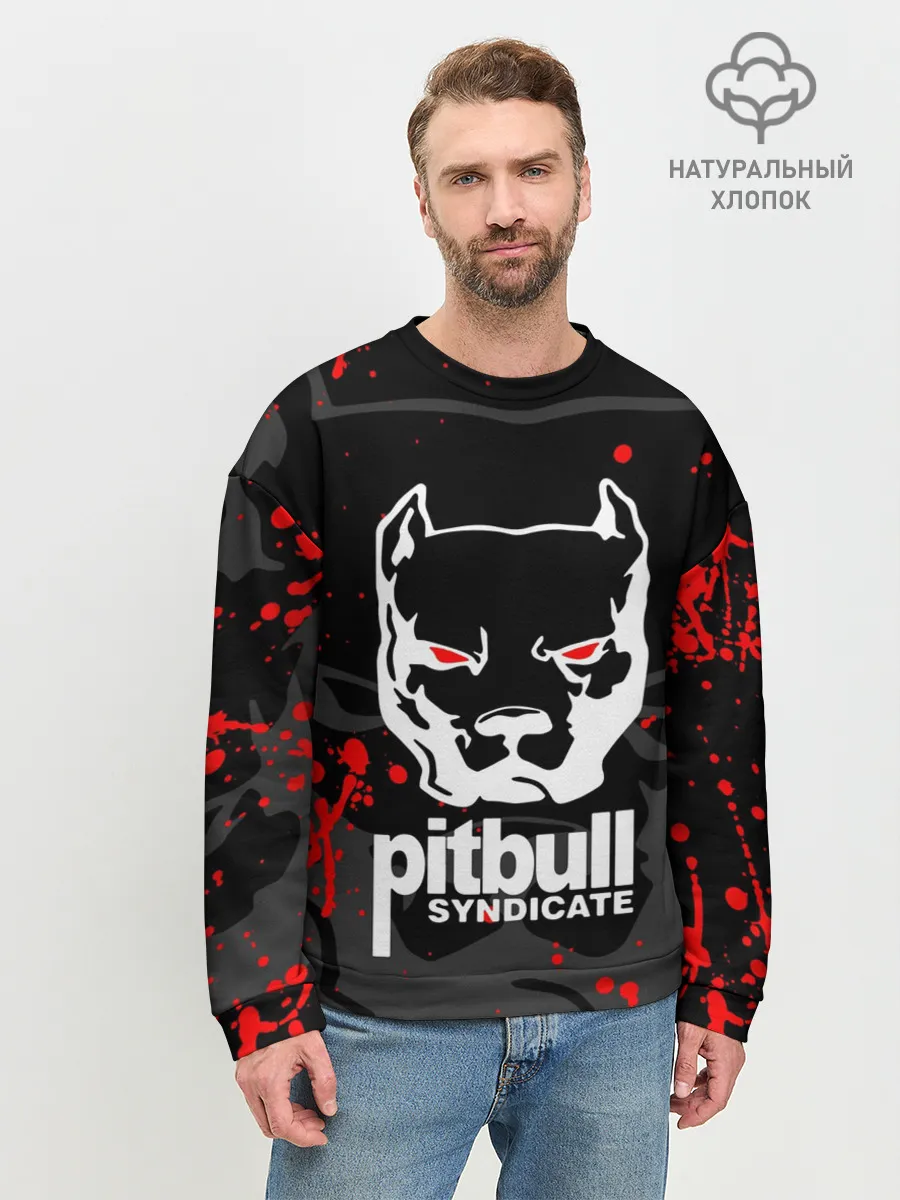 Мужской свитшот базовый / PITBULL SYNDICATE / ПИТБУДЬ