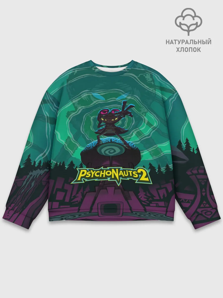 Мужской свитшот базовый / PsychoNauts 2 Рас