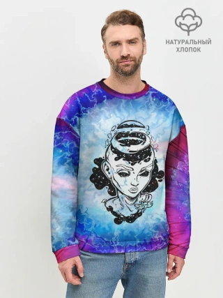 Мужской свитшот базовый / ГОСПОЖА ГАЛАКТИКА | SPACE GIRL