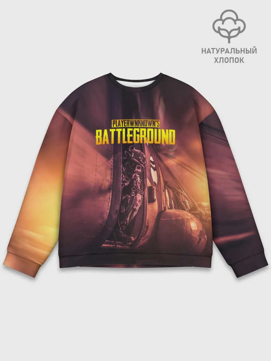 Мужской свитшот базовый / PUBG PARAMO | ПУБГ ПАРАМО