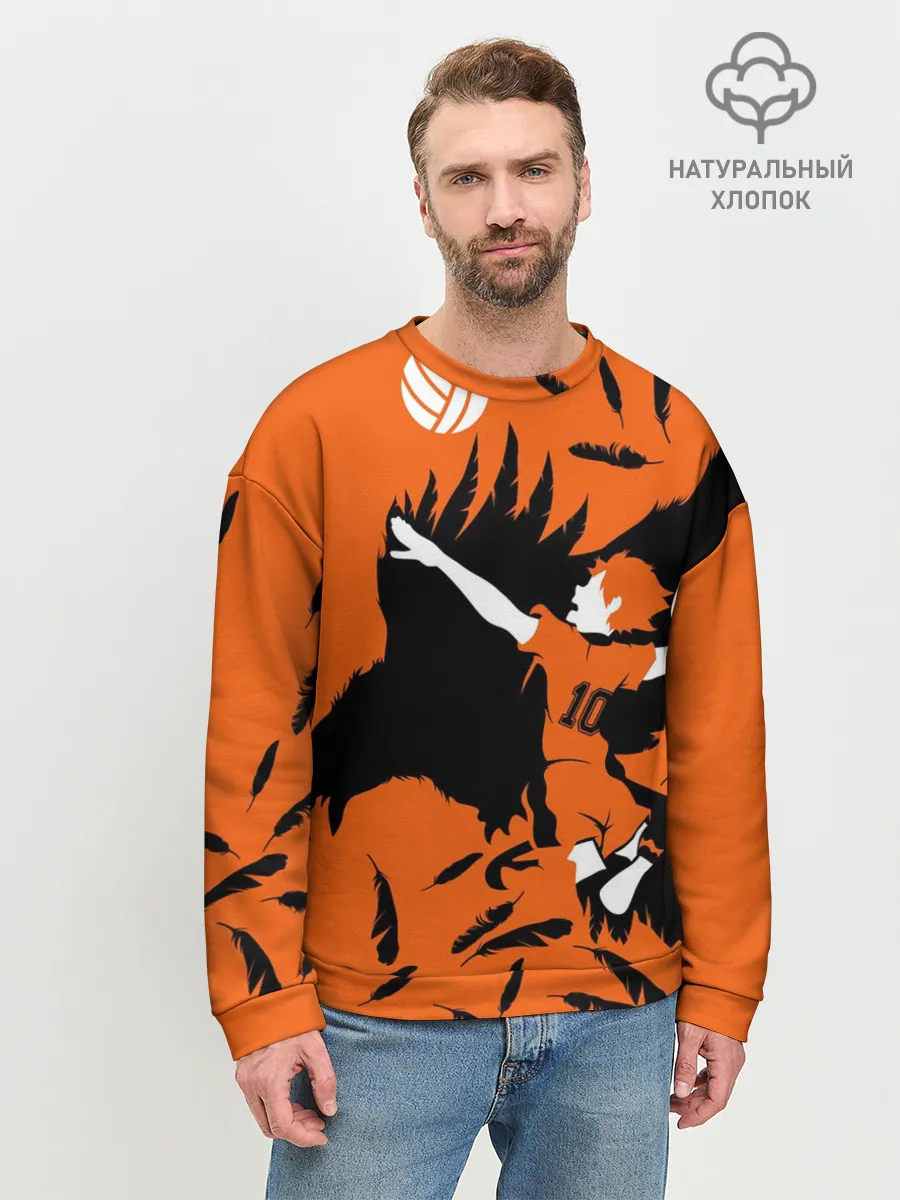 Мужской свитшот базовый / ХИНАТА | FLY!!