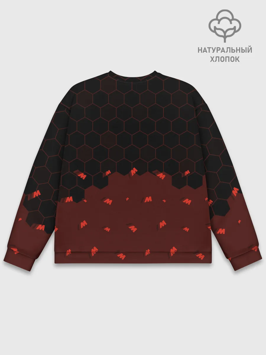 Мужской свитшот базовый / БМВ Performance - Соты