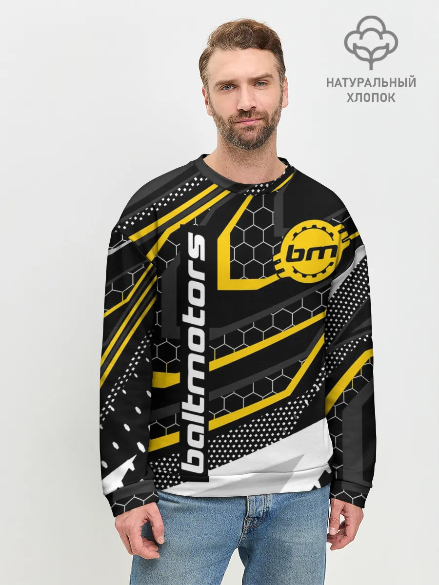 Мужской свитшот базовый / BALTMOTORS / БАЛТМОТОРС