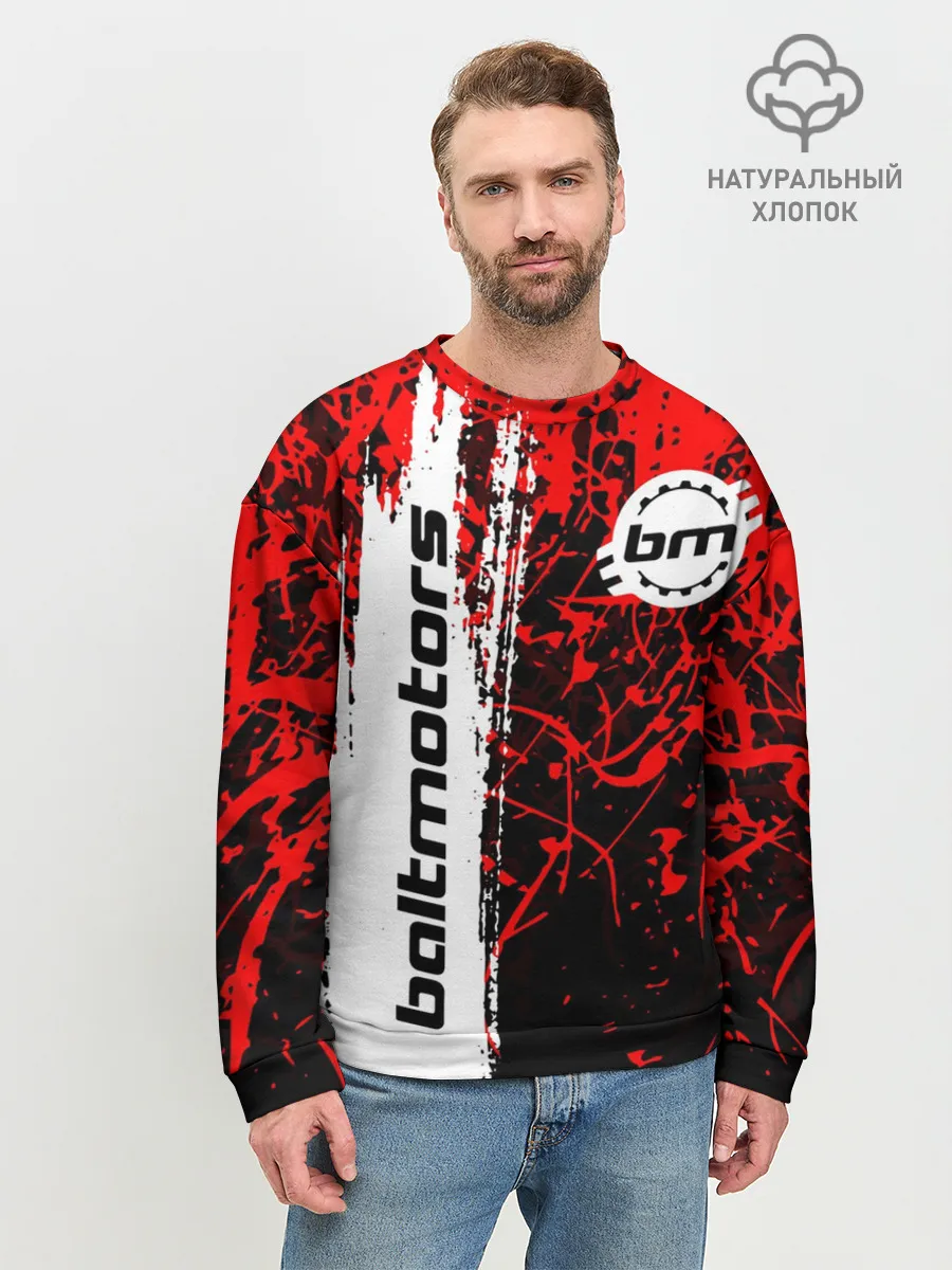 Мужской свитшот базовый / BALTMOTORS / БАЛТМОТОРС