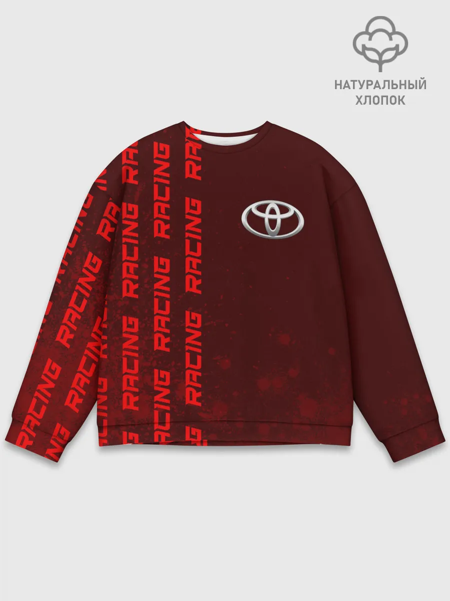 Мужской свитшот базовый / Тойота - Pro Racing