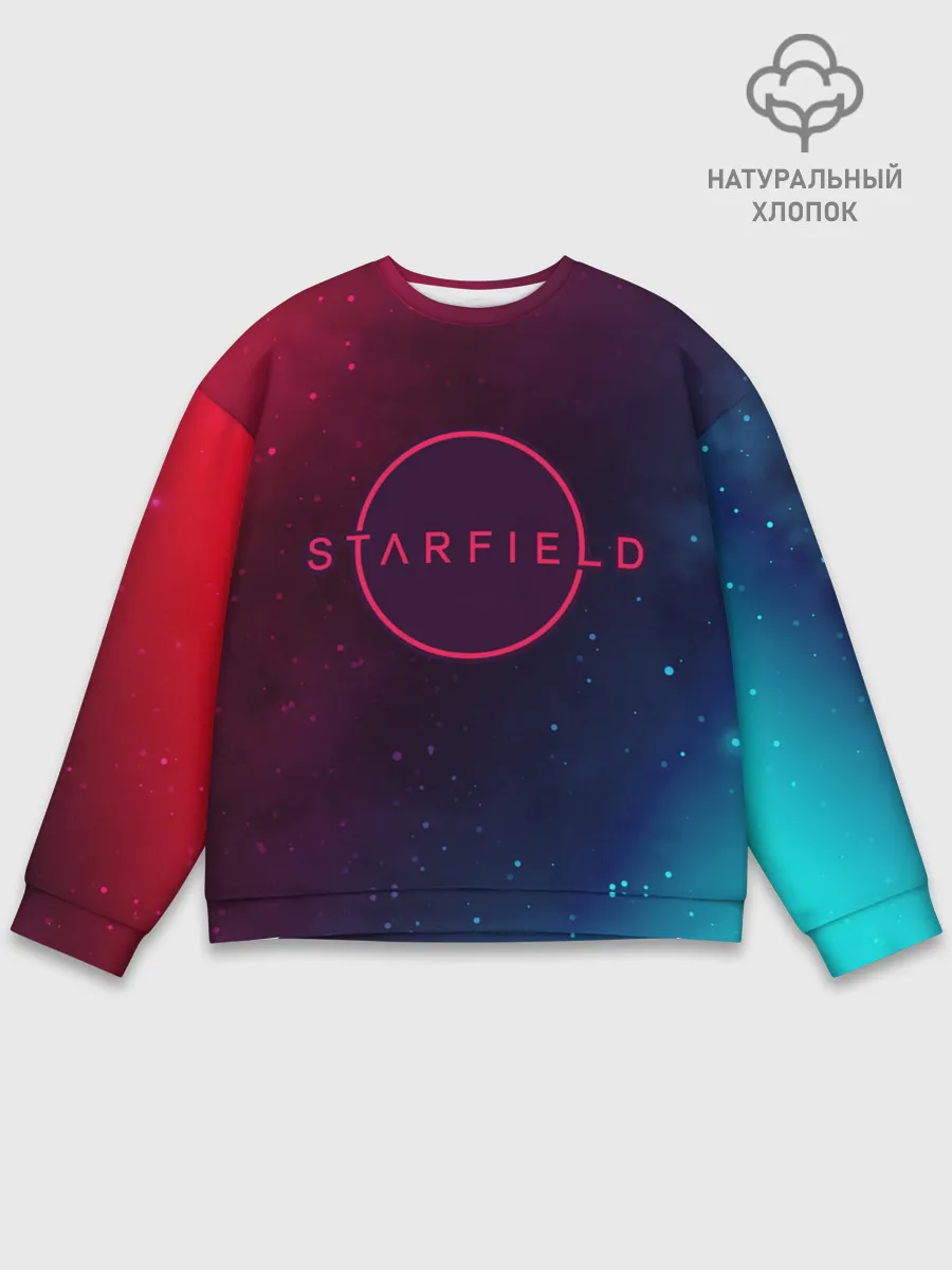 Мужской свитшот базовый / Старфилд - Космос