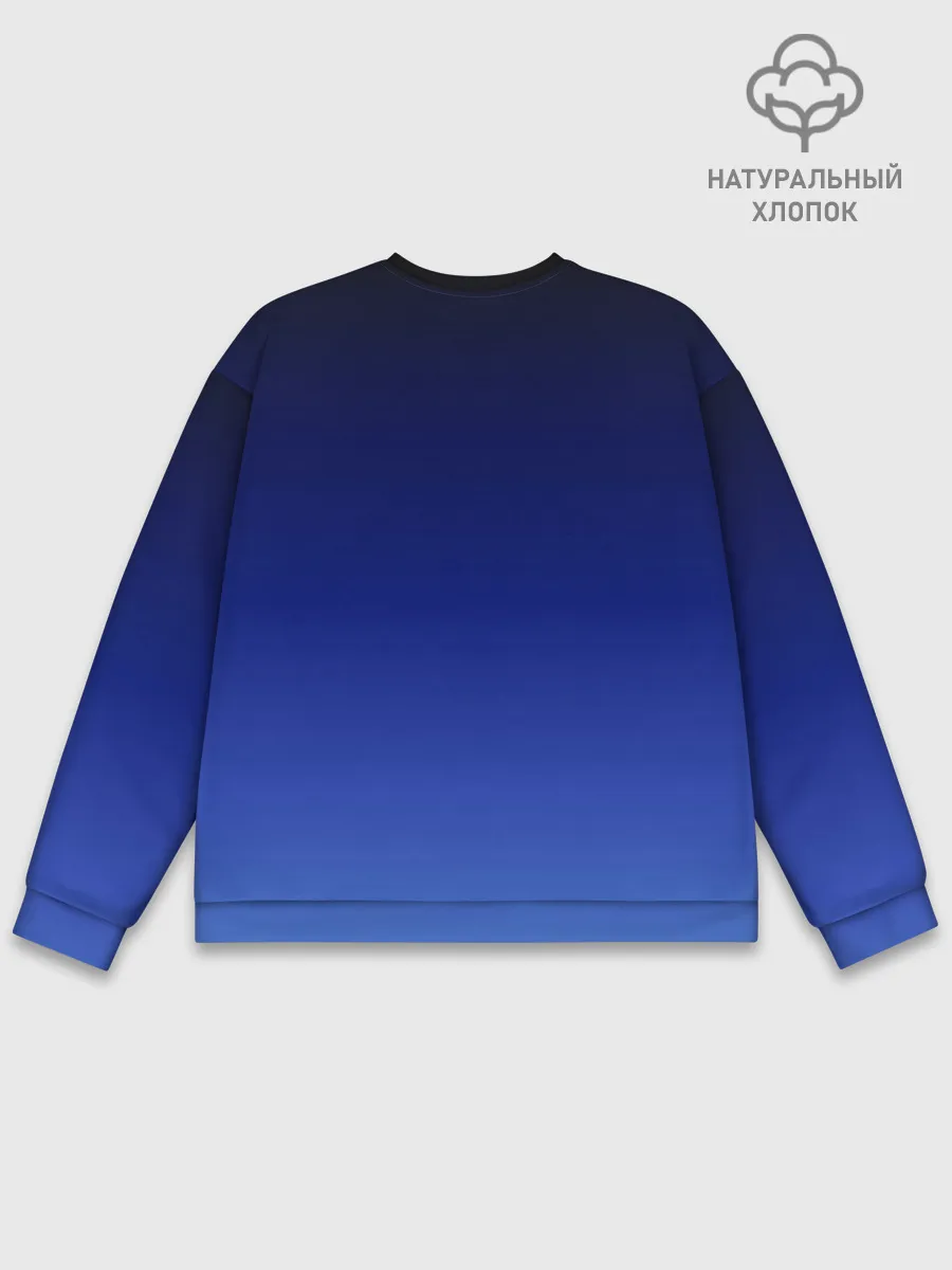 Мужской свитшот базовый / Animegirl Night Sea