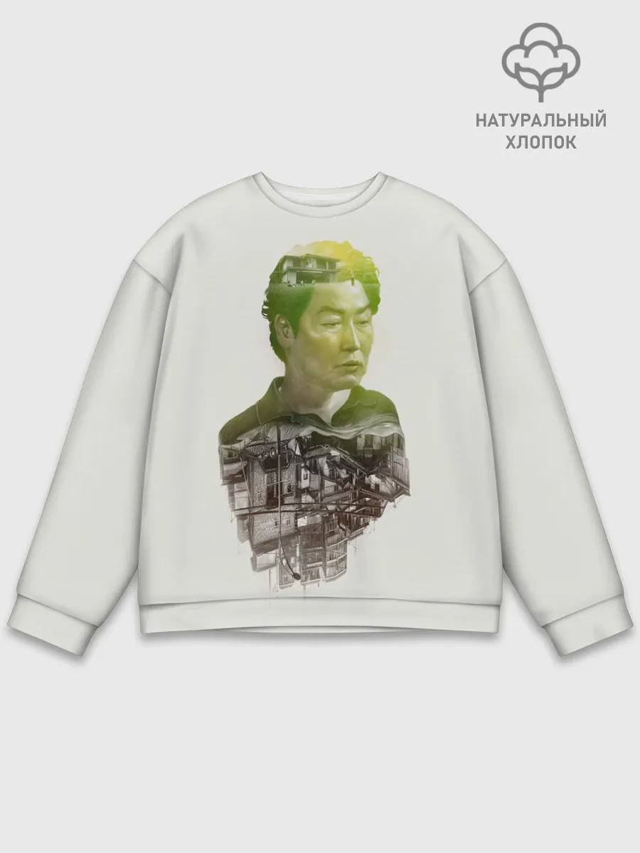 Мужской свитшот базовый / Паразиты Фильм Parasite