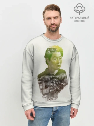 Мужской свитшот базовый / Паразиты Фильм Parasite