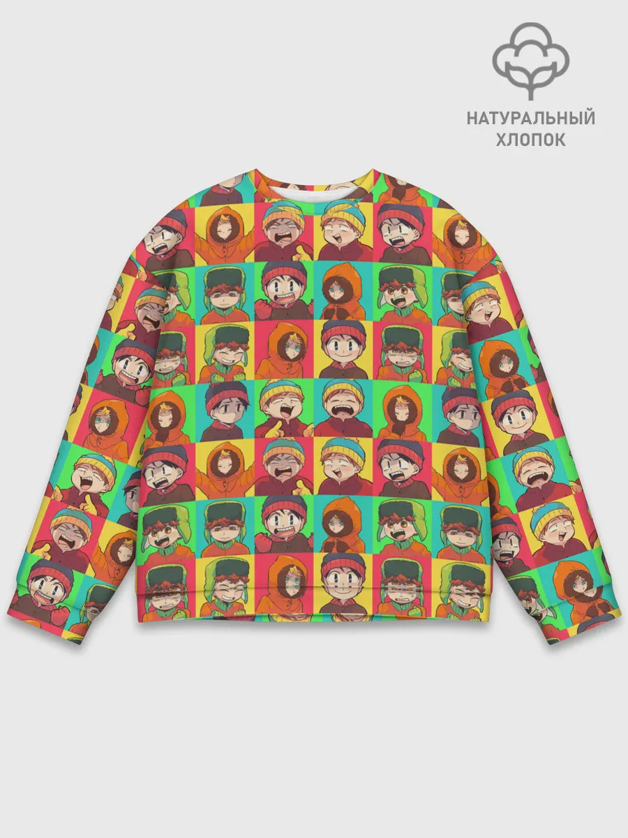 Мужской свитшот базовый / Аниме Южный парк