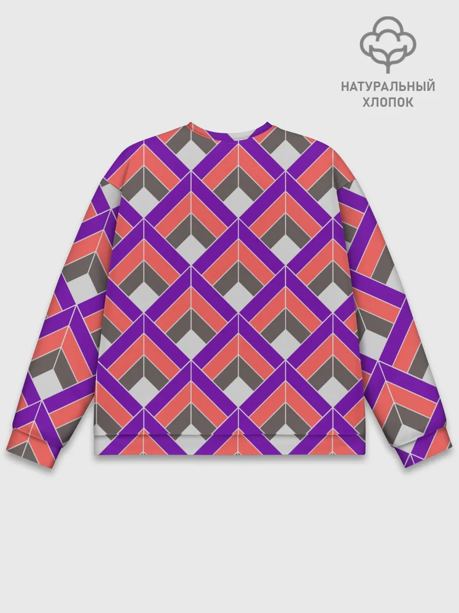 Мужской свитшот базовый / Шотландка / Plaid