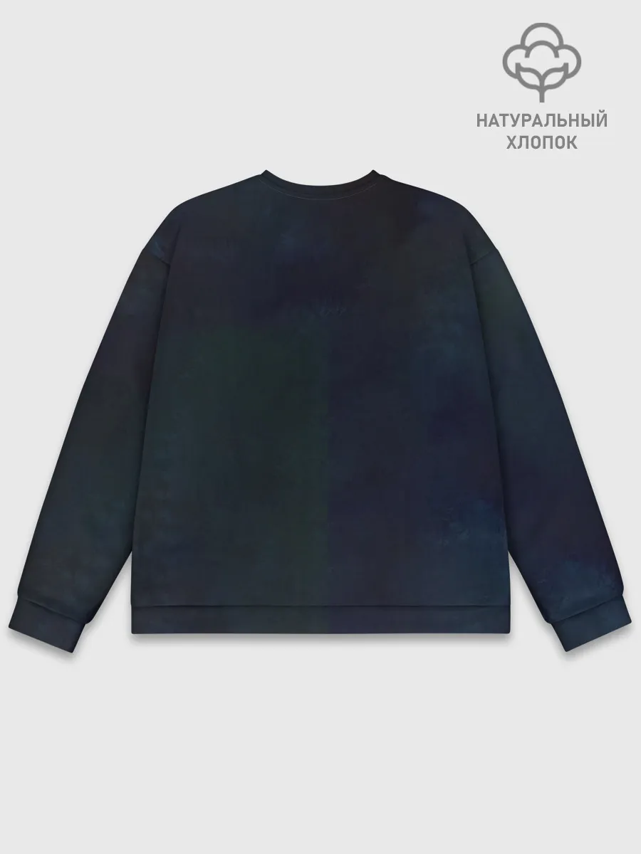 Мужской свитшот базовый / АКУЛА МОНСТР