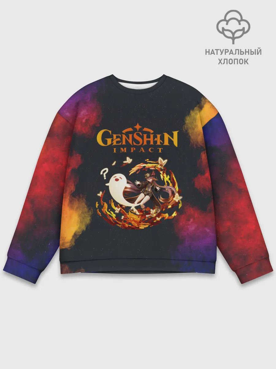 Мужской свитшот базовый / Genshin Impact | Геншин Импакт