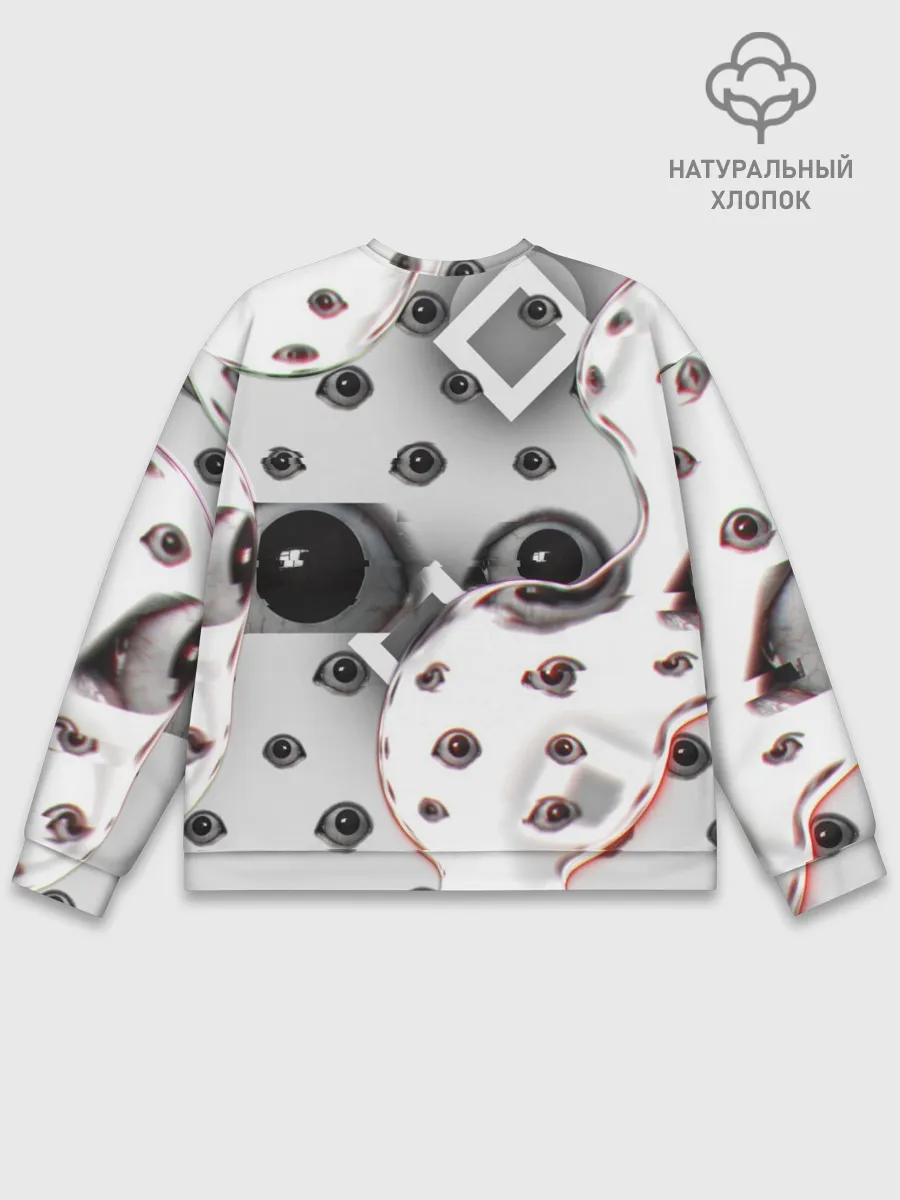 Мужской свитшот базовый / они наблюдают за тобой