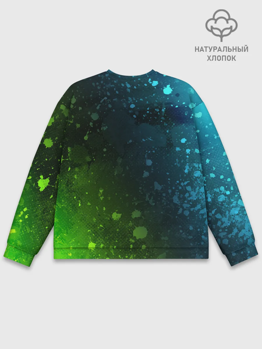 Мужской свитшот базовый / ПАБГ New State - Брызги