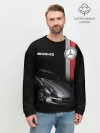 Мужской свитшот базовый / MERCEDES BENZ AMG