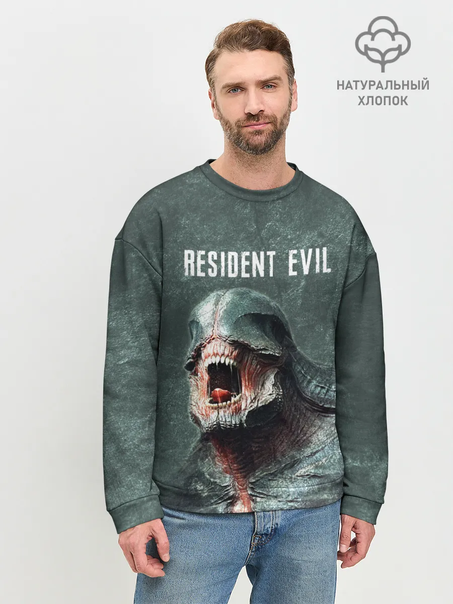 Мужской свитшот базовый / RESIDENT EVIL 2 | РЕЗИДЕНТ ЕВИЛ