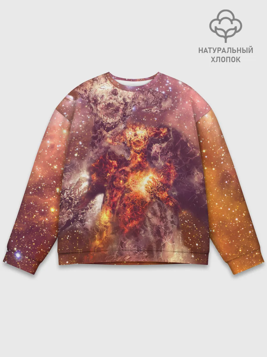 Мужской свитшот базовый / ДЬЯВОЛ | GALAXY DIABLO