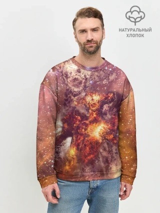 Мужской свитшот базовый / ДЬЯВОЛ | GALAXY DIABLO