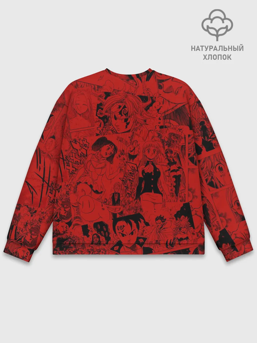 Мужской свитшот базовый / Мелиодас, Meliodas