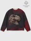 Мужской свитшот базовый / T-REX | Динозавр | Dino