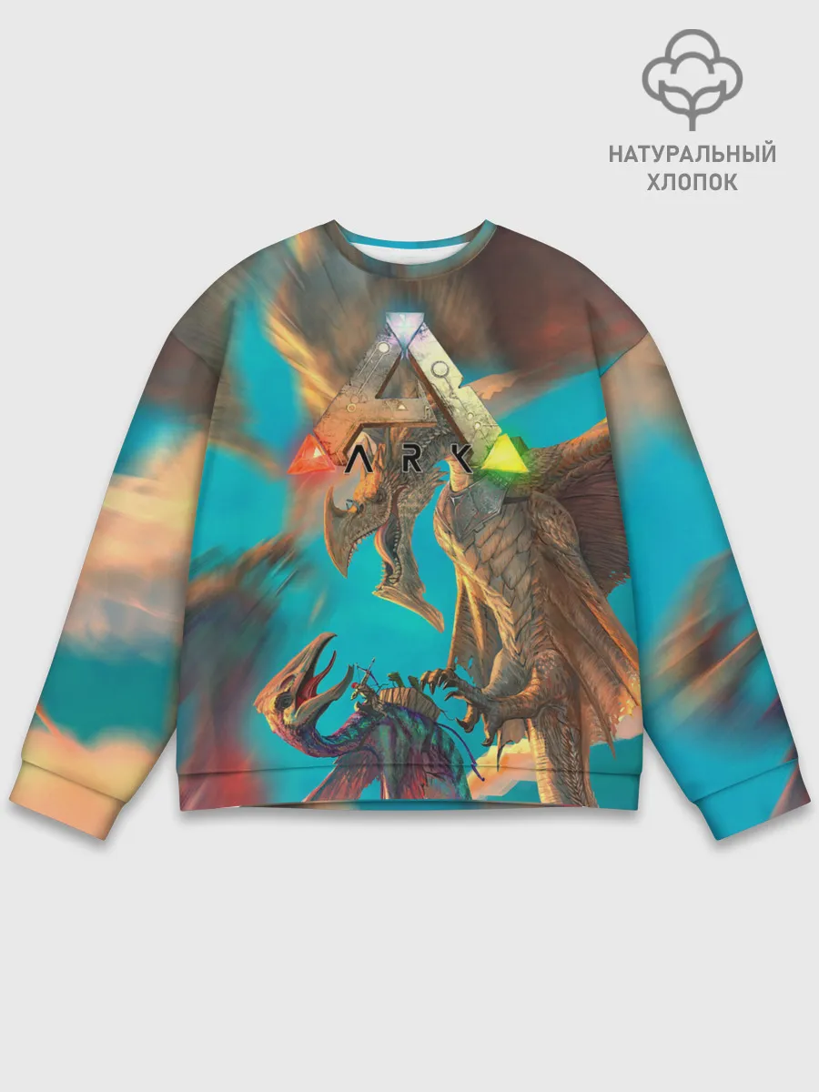 Мужской свитшот базовый / Ark Survival | АРК СУРВИВАЛ