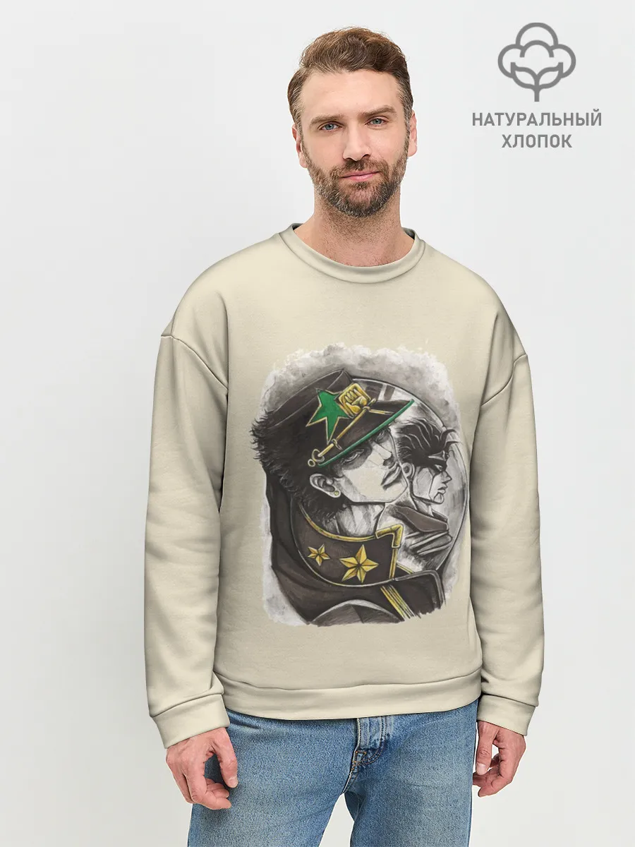 Мужской свитшот базовый / Jotaro Kujo