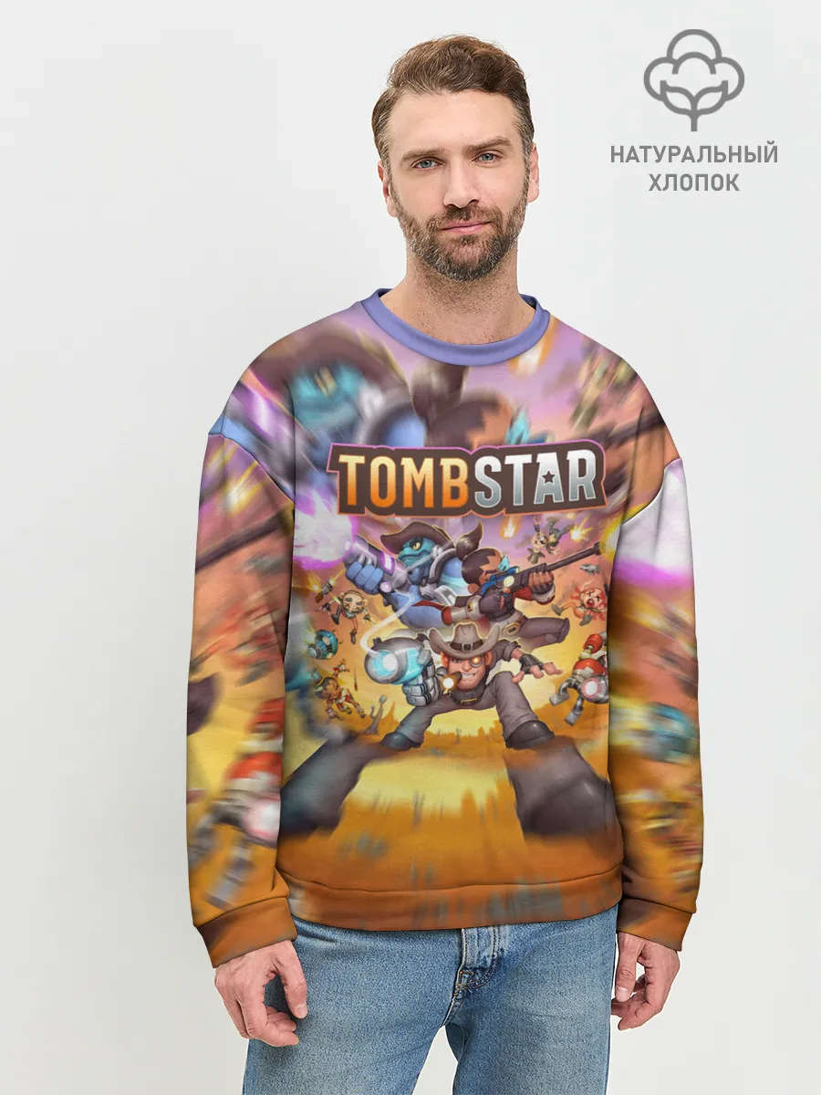 Мужской свитшот базовый / TombStar | ТомбСтар