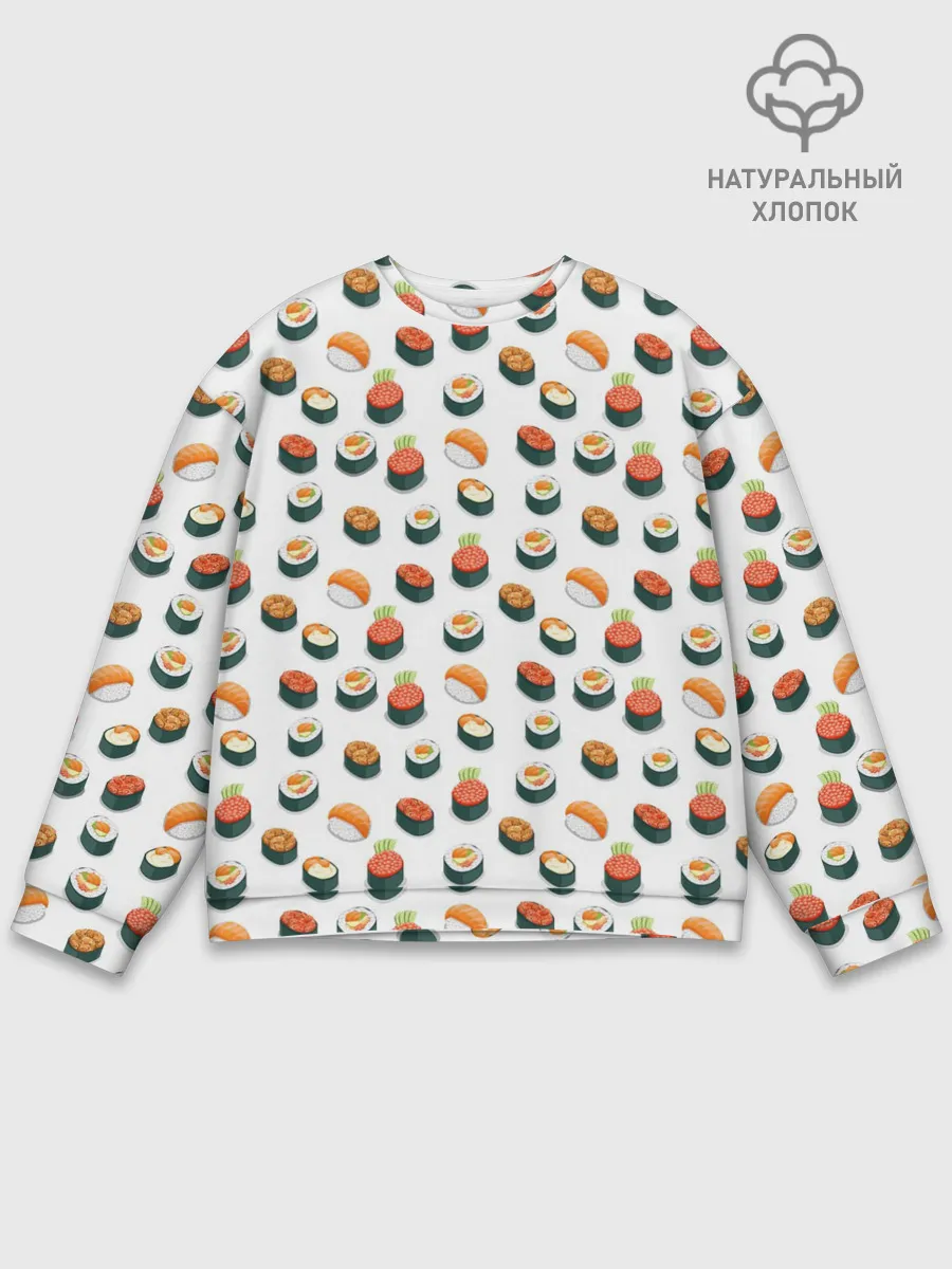 Мужской свитшот базовый / Sushi