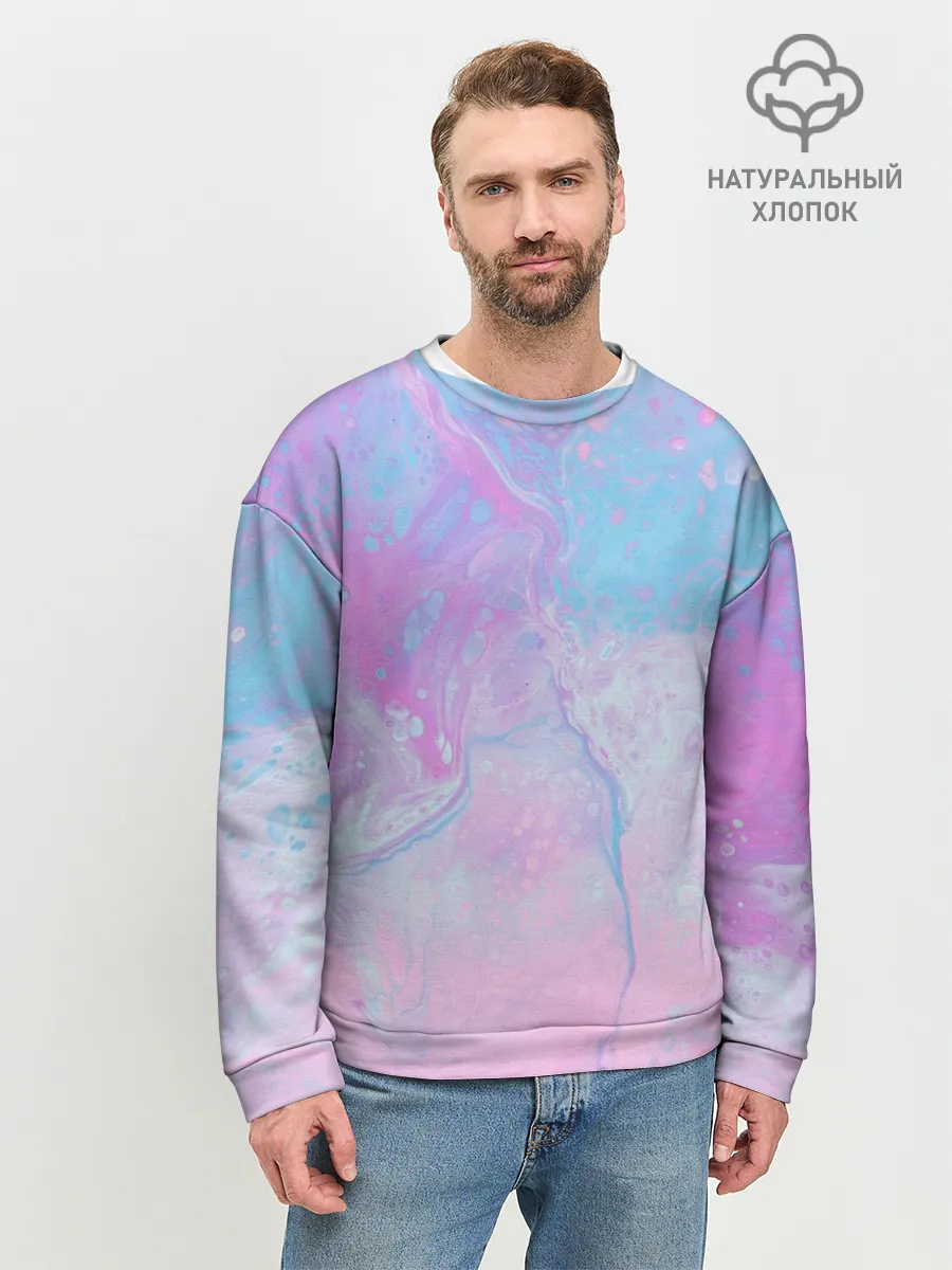 Мужской свитшот базовый / Градиент