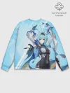Мужской свитшот базовый / Genshin Impact, Эола