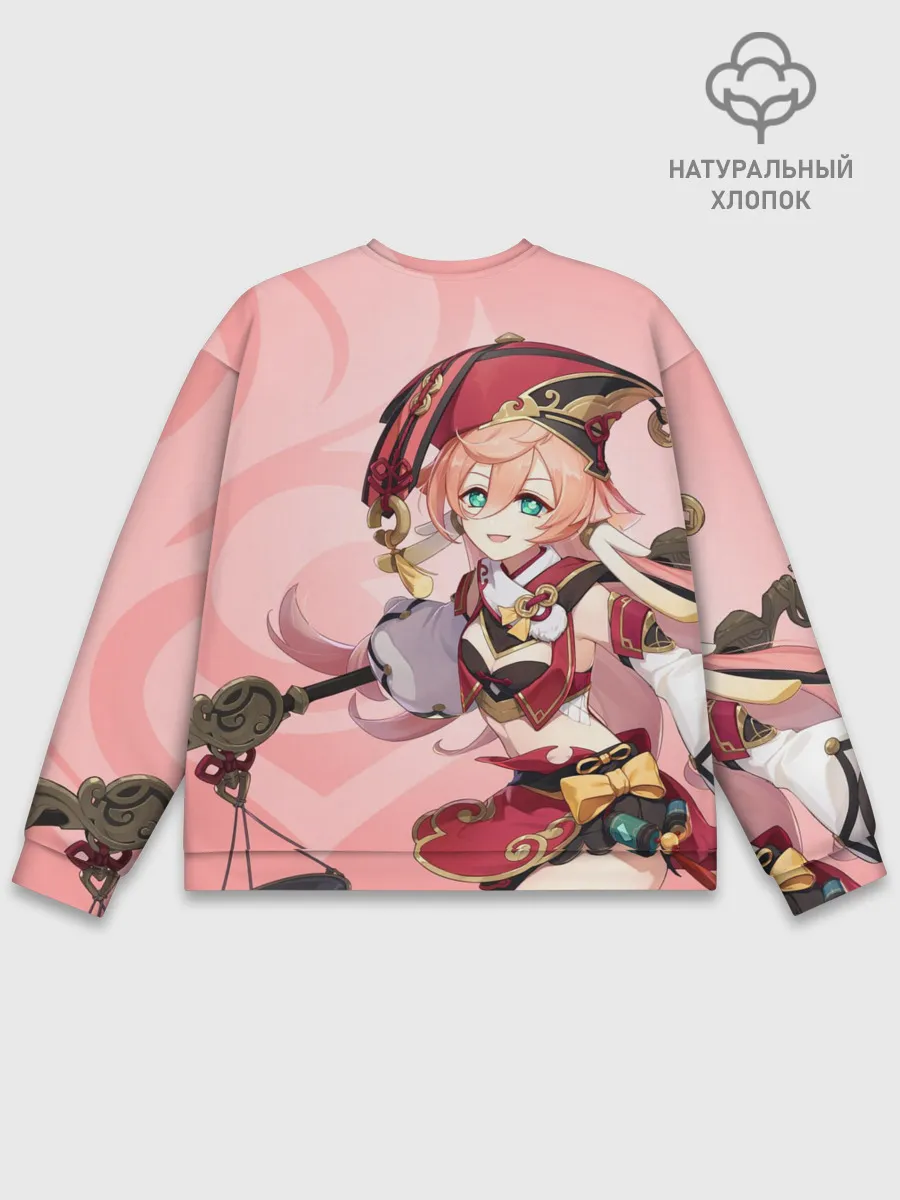Мужской свитшот базовый / Genshin Impact, Янь Фэй