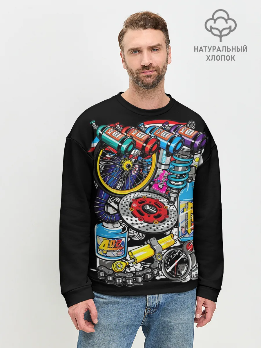 Мужской свитшот базовый / Gas Garage