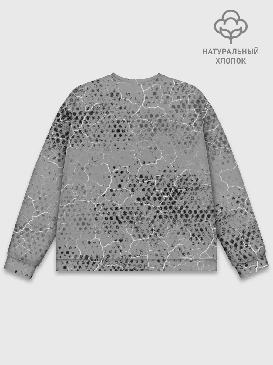 Мужской свитшот базовый / Змея и Тигр|Tiger Snake Fight