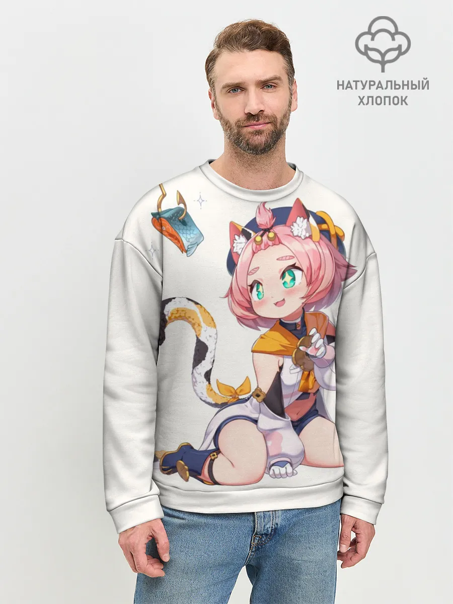 Мужской свитшот базовый / Diona Katzlein Cocktail