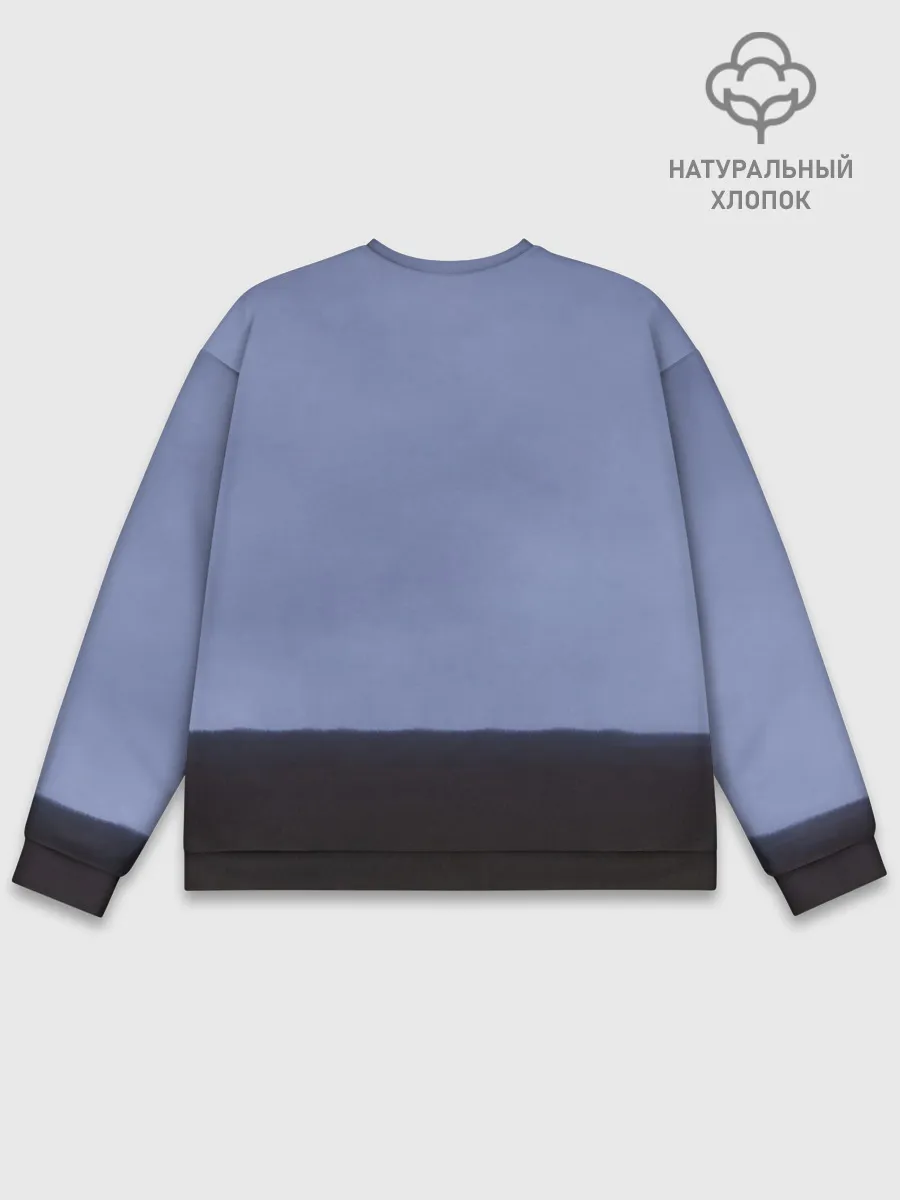Мужской свитшот базовый / СИРЕНОГОЛОВЫЙ У ДОМА