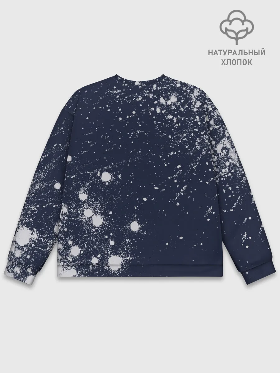 Мужской свитшот базовый / Мерседес - Звезда - Pro Racing