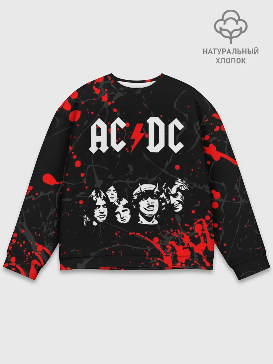 Мужской свитшот базовый / AC DC HIGHWAY TO HELL
