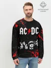 Мужской свитшот базовый / AC DC HIGHWAY TO HELL