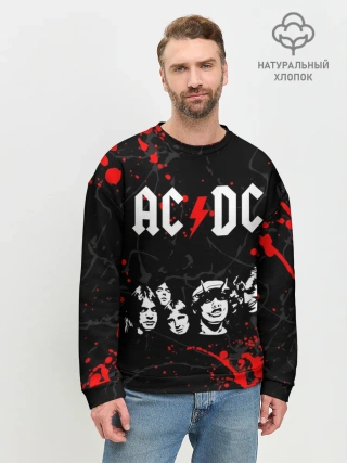 Мужской свитшот базовый / AC DC HIGHWAY TO HELL