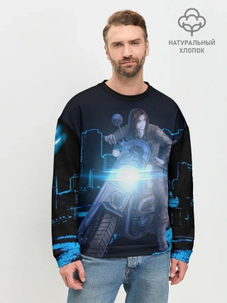 Мужской свитшот базовый / Баджи На Байке