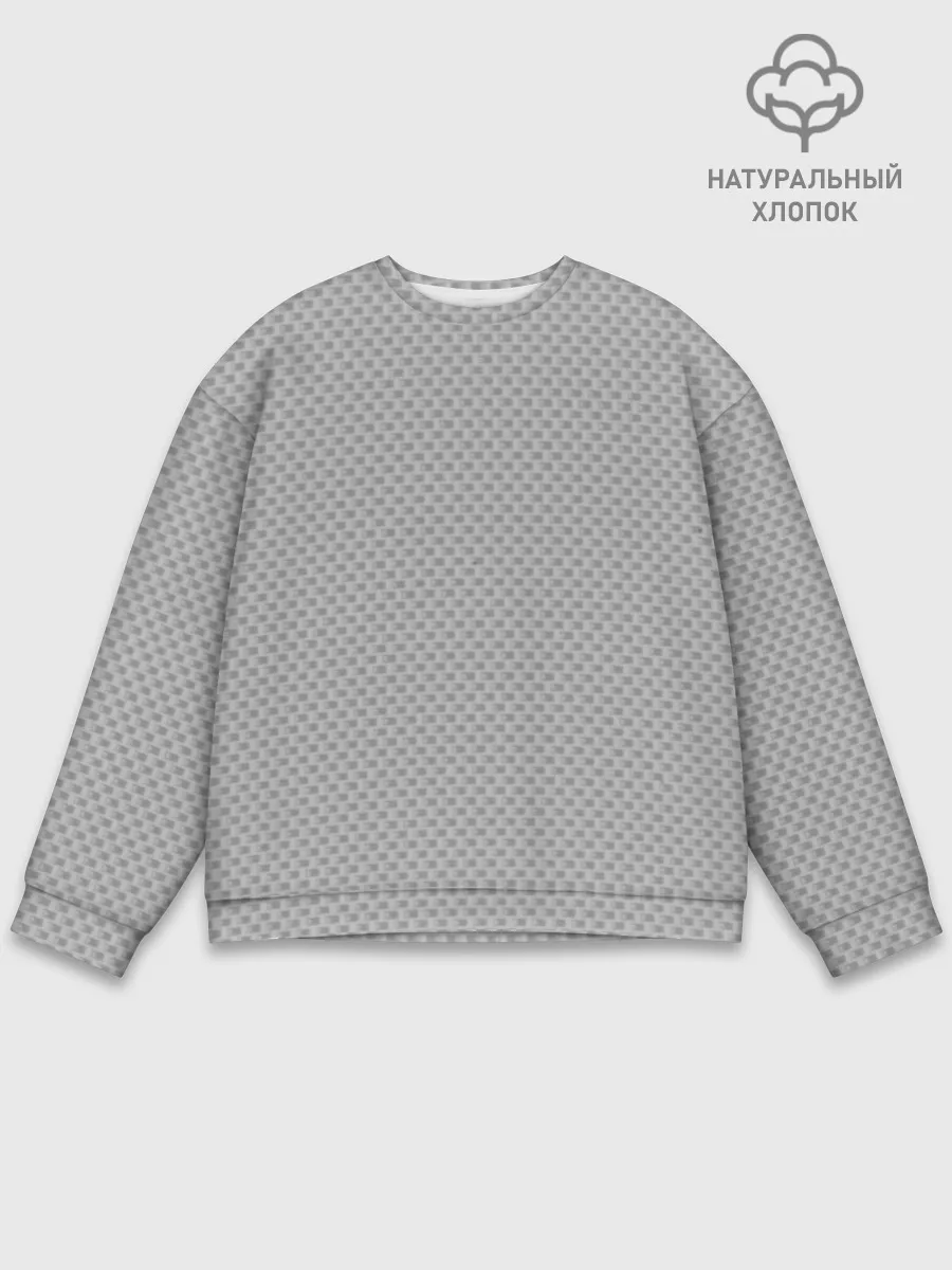 Мужской свитшот базовый / GRAY CARBON