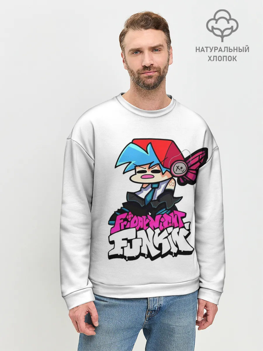 Мужской свитшот базовый / Бойфренд