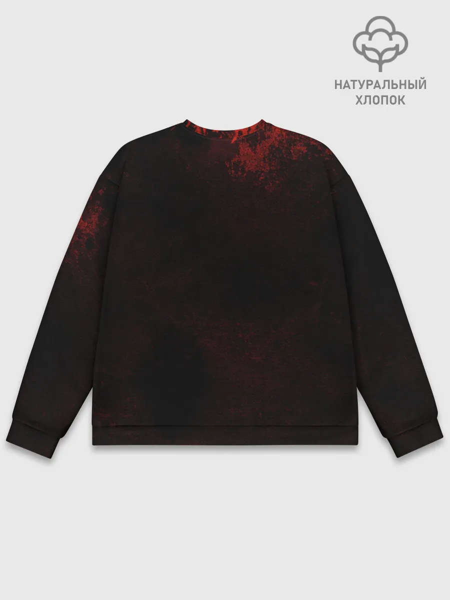 Мужской свитшот базовый / Агрессия Луффи One Piece