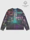 Мужской свитшот базовый / Neon Tokyo