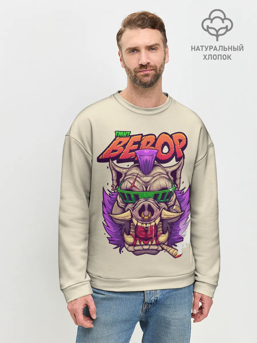 Мужской свитшот базовый / Злой Бибоп