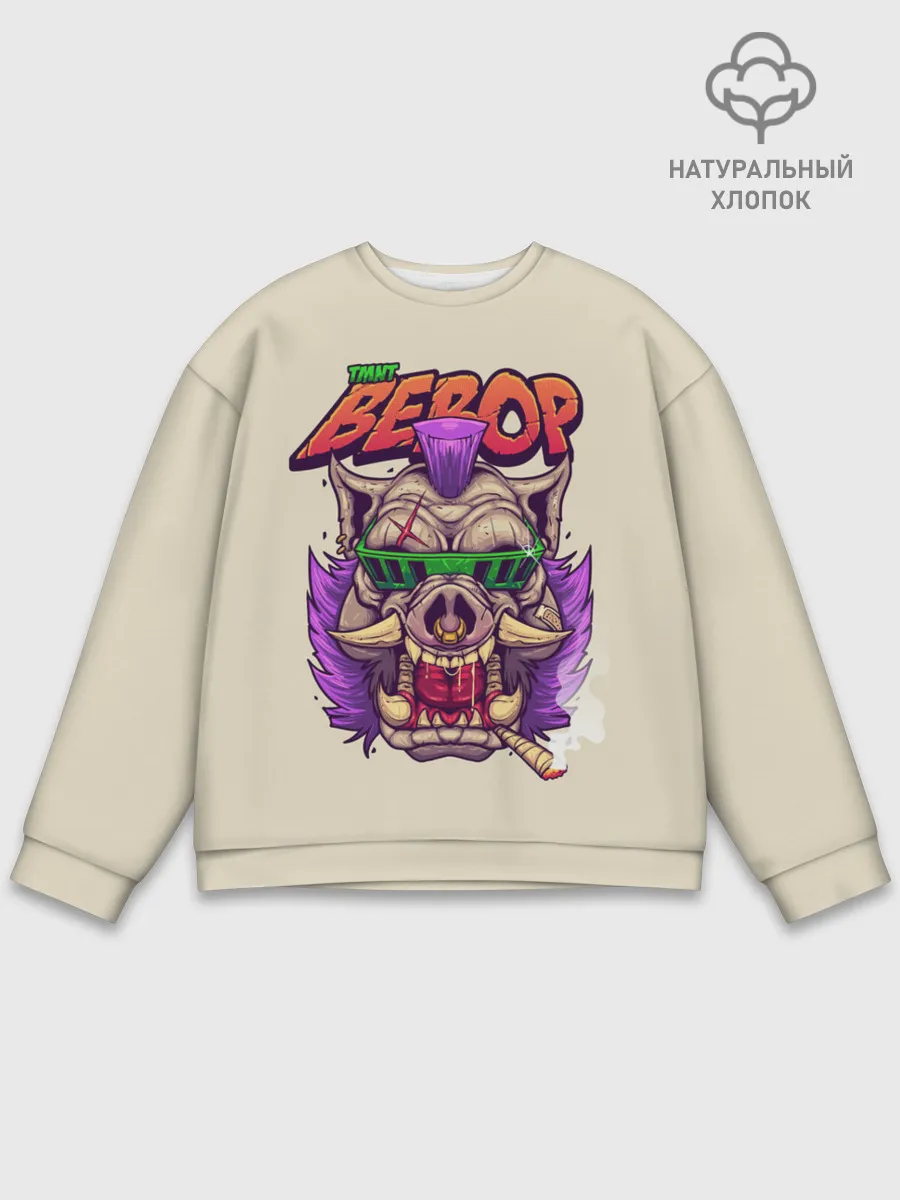Мужской свитшот базовый / Злой Бибоп
