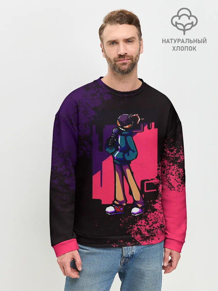 Мужской свитшот базовый / WHITTY | Friday Night Funkin