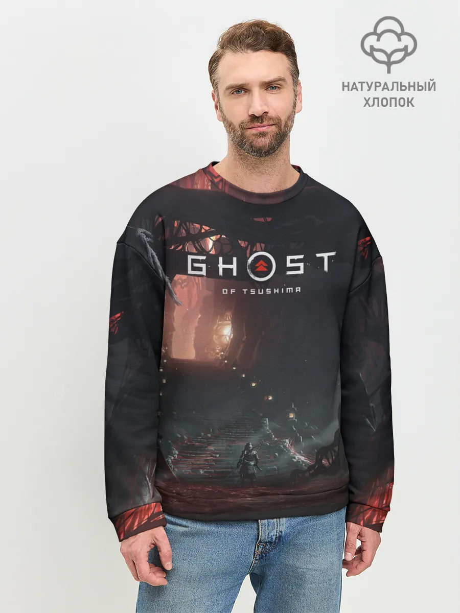 Мужской свитшот базовый / Samurai | Ghost of Tsushima